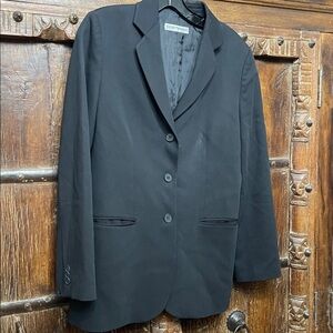 Vintage Y2K Emporio Armani 100% Wool Blazer Made in Italy Women’s 42 (US 6/8)